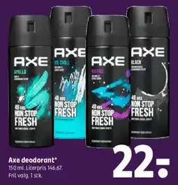 Coop 365 Axe deodorant tilbud