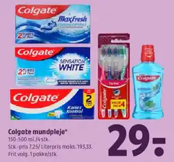 Coop 365 Colgate mundpleje tilbud