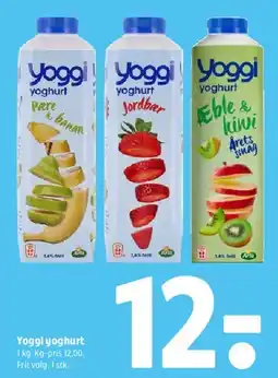 Coop 365 Yoggi yoghurt tilbud