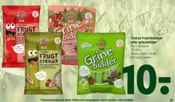 Coop 365 Castus frugtstænger eller grinebider tilbud