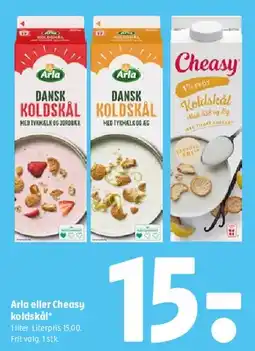 Coop 365 Arla eller Cheasy koldskål tilbud