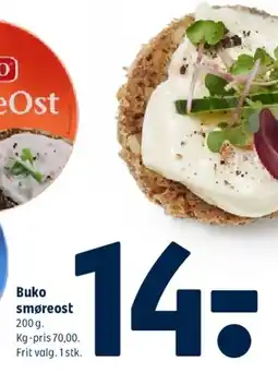 Coop 365 Buko smøreost (del af annonce) tilbud