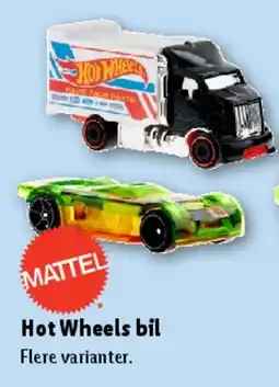 Lidl Hot Wheels bil tilbud