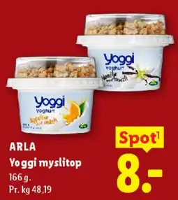 Lidl Yoggi myslitop tilbud