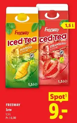 Lidl Freeway Iced Tea tilbud