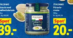 Lidl Italiamo Pistachio Spread tilbud