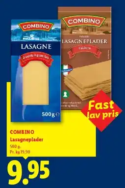 Lidl Combino Lasagne / Lasagneplader tilbud