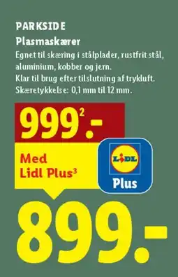 Lidl Plasmaskærer tilbud