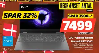 Power LOQ-Gaming bærbar Bemærk RTX 5060! tilbud