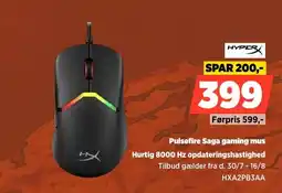 Power Hyper Pulsefire Saga gaming mus Hurtig 8000 Hz opdateringshastighed tilbud