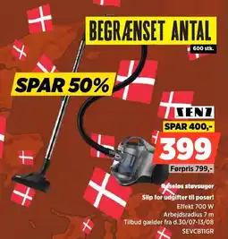 Power Senz Roseløs støvsuger Slip for udgifter til poser! tilbud