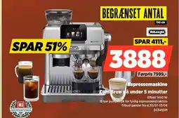 Power Delonghi Espressomaskine Cold Brew på under 5 minutter tilbud