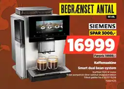 Power Siemens Kaffemaskine Smart dual bean-system tilbud