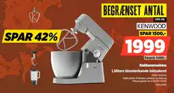 Power Kenwood Køkkenmaskine 1,5liters blenderkande inkluderet tilbud