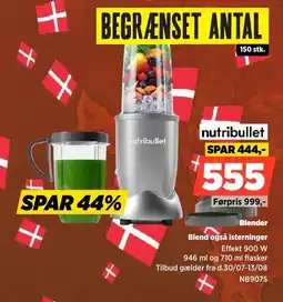 Power Nutribullet Blender Blend også isterninger tilbud