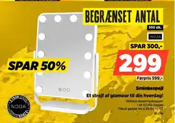 Power Nooa Sminkespejl Et strejf af glamour til din hverdag! tilbud