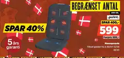 Power Point Massagesæde tilbud