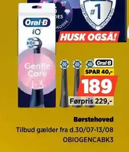 Power Oral-B Børstehoved tilbud