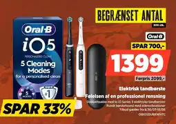 Power Oral-B Elektrisk tandbørste Følelsen af en professionel rensning tilbud