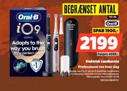 Power Oral-B Elektrisk tandbørste Professionel ren hver dag tilbud