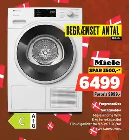 Power Miele FragranceDos Tørretumbler tilbud