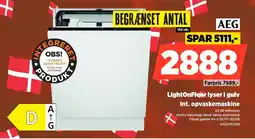 Power Aeg LightOnFloor lyser i gulv Int. opvaskemaskine tilbud