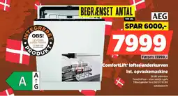Power Aeg ComfortLift® løfter underkurven Int. opvaskemaskine tilbud