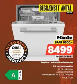 Power Miele AutoDos - automatisk doserering Int. opvaskemaskine tilbud