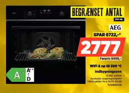 Power Aeg WiFi & op til 300 °C Indbygningsovn tilbud