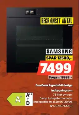 Power Samsung DualCook & grebsfrit design Indbygningsovn tilbud