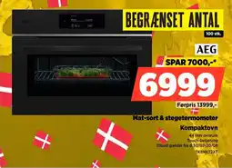 Power Aeg Mat-sort & stegetermometer Kompaktovn tilbud