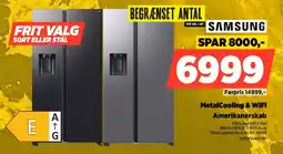Power Samsung MetalCooling & WiFi Amerikanerskab tilbud