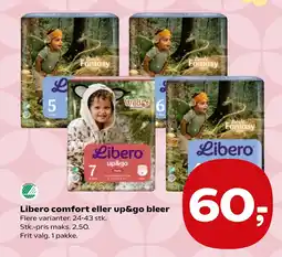 Coop.dk Libero comfort eller up&go bleer tilbud