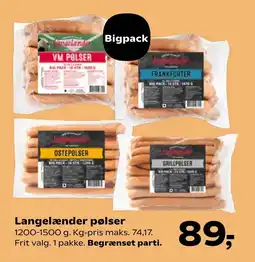 Coop.dk Langelænder pølser tilbud