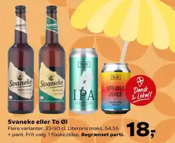 Coop.dk Svaneke eller To Øl tilbud