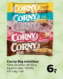 Coop.dk Corny Big müslibar tilbud