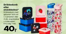 Coop.dk Drikkedunk eller snackbokse tilbud