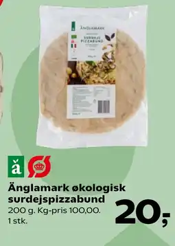 Coop.dk Änglamark økologisk surdejspizzabund tilbud