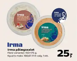 Coop.dk Irma pålægssalat tilbud