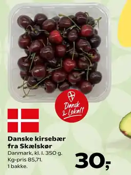 Coop.dk Danske kirsebær fra Skælskør tilbud