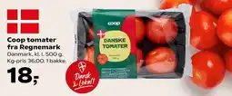 Coop.dk Coop tomater fra Regnemark tilbud