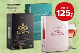Coop.dk Torres Coronas eller Esmeralda i boks tilbud