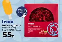 Coop.dk Irma frugttærte tilbud