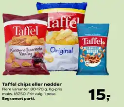 Coop.dk Taffel chips eller nødder tilbud