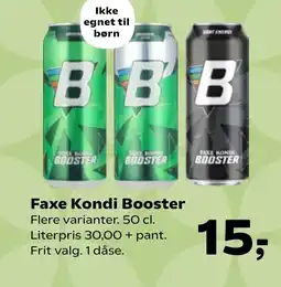 Coop.dk Faxe Kondi Booster tilbud
