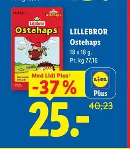 Lidl LILLEBROR Ostehaps, App-pris tilbud