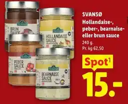 Lidl SVANSØ Hollandaise-, peber-, bearnaise- eller brun sauce tilbud