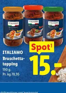 Lidl ITALIAMO Bruschettatopping tilbud