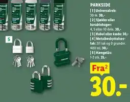 Lidl PARKSIDE Hængelås tilbud