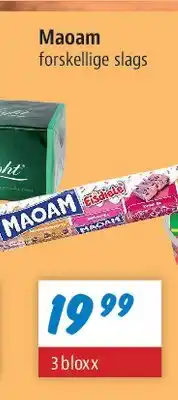 zur Krone Maoam forskellige slags tilbud